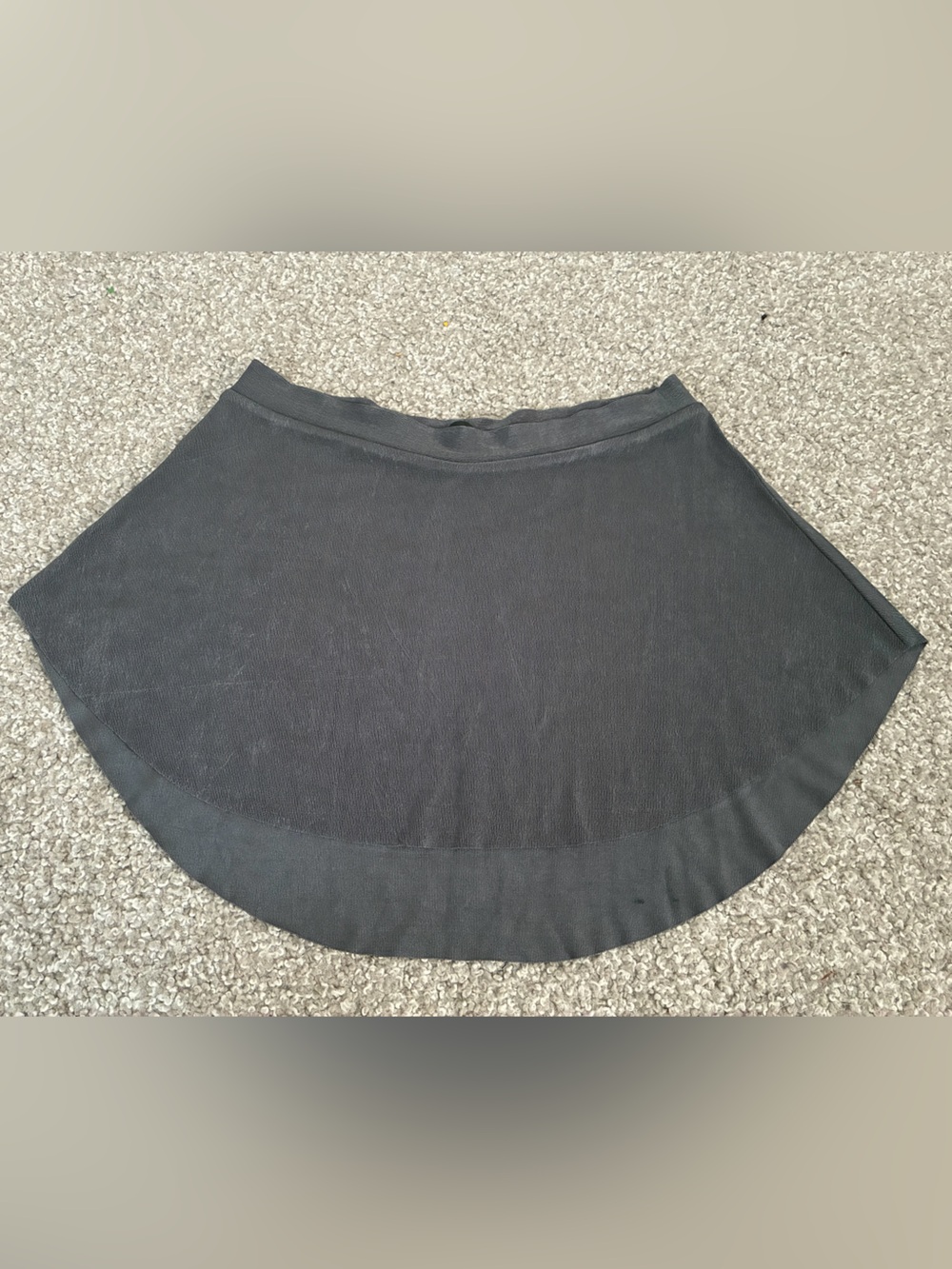 Damaged! Bullet Pointe “Gunmetal” skirt size M